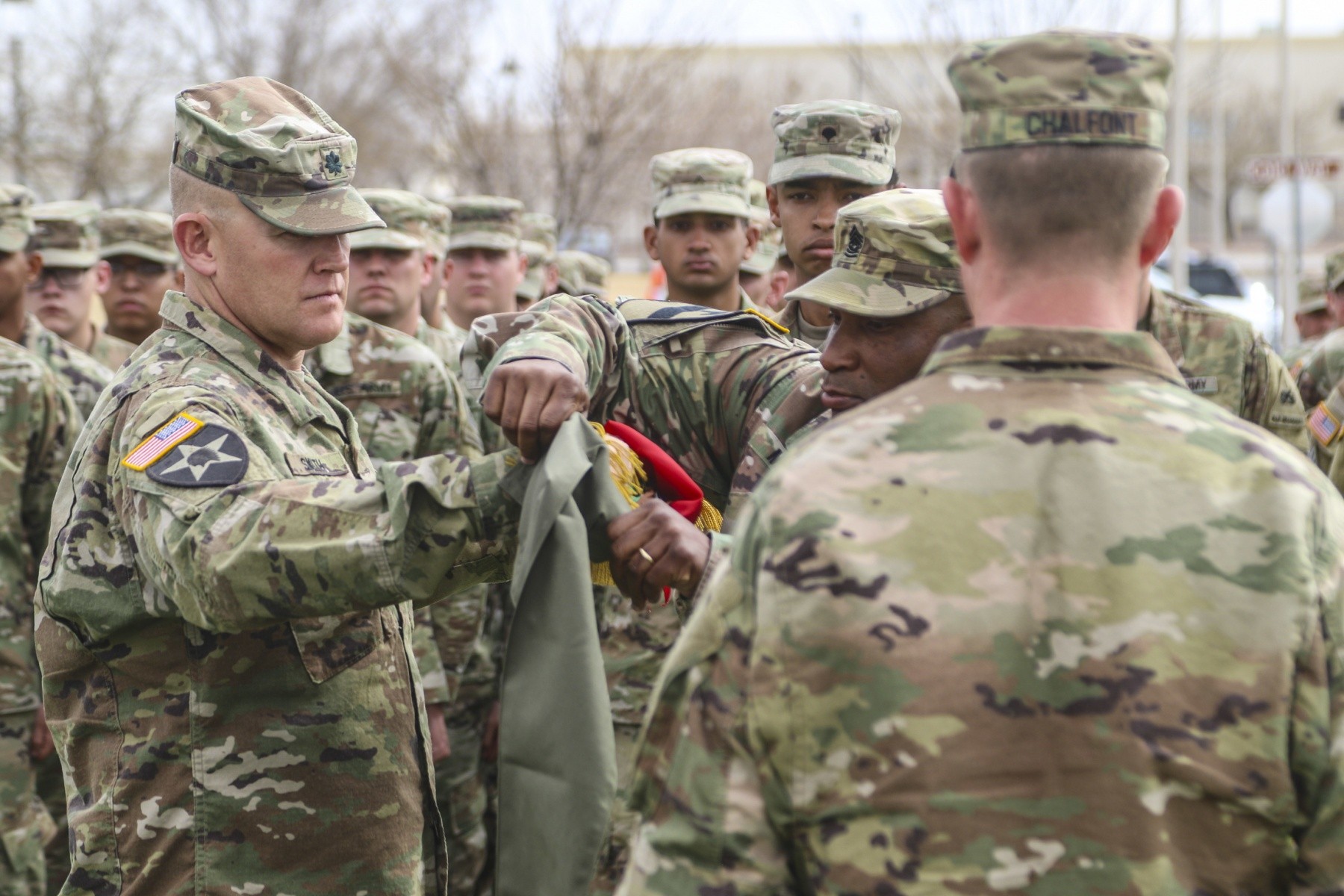 Iron Brigade colors casing ceremony | Article | The United States Army