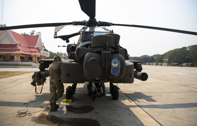 Cobra Gold 20: AH-64 maintainer keeps birds in the air