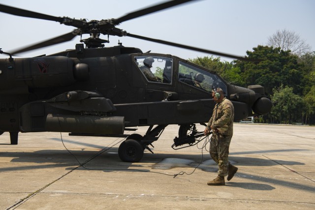 Cobra Gold 20: AH-64 maintainer keeps birds in the air