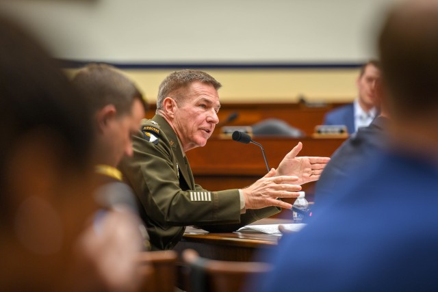 Army leaders pitch 2021 budget request, focus on hypersonic modernizations