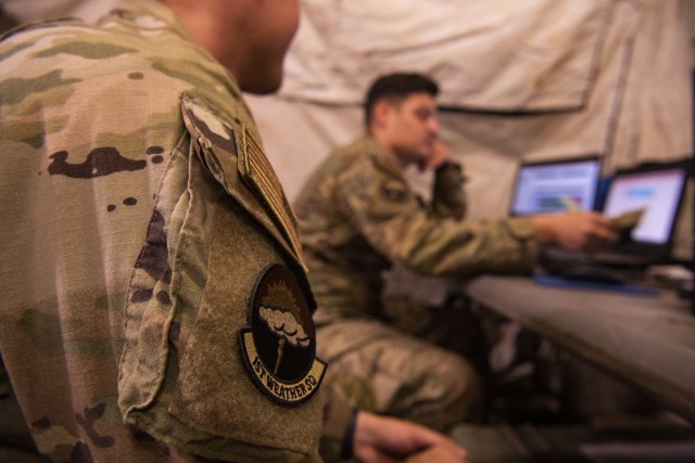 Cobra Gold 20: Air Force weathermen support army mission
