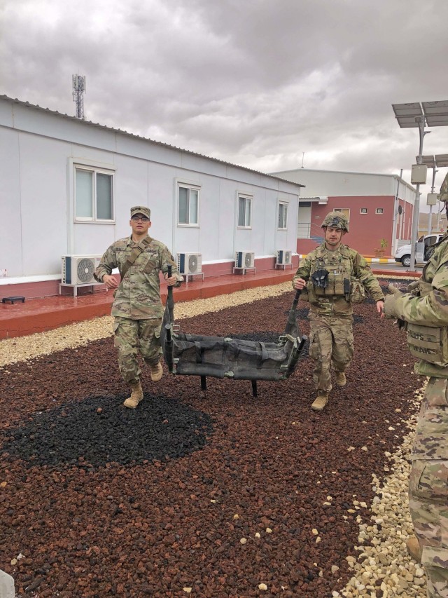 Medics train on bringing everyone home