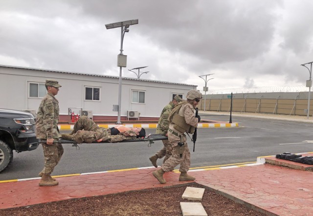 Medics train on bringing everyone home
