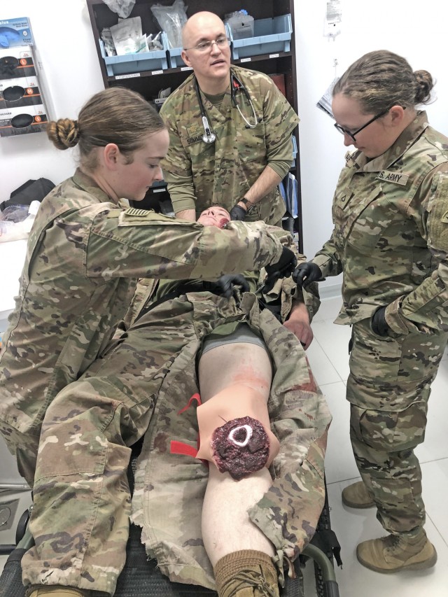 Medics train on bringing everyone home