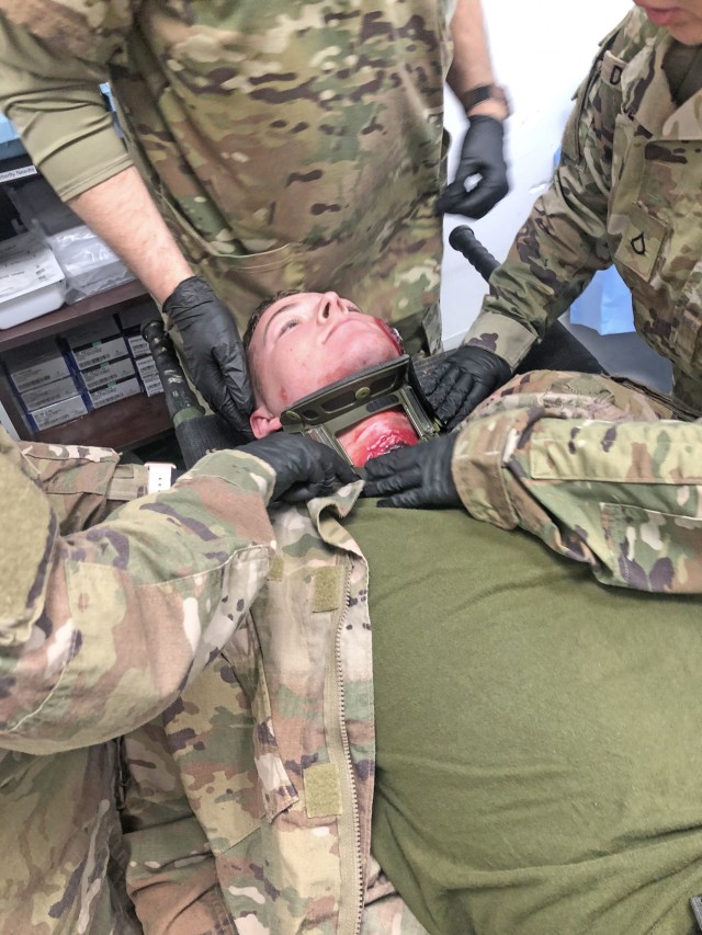 Medics train on bringing everyone home