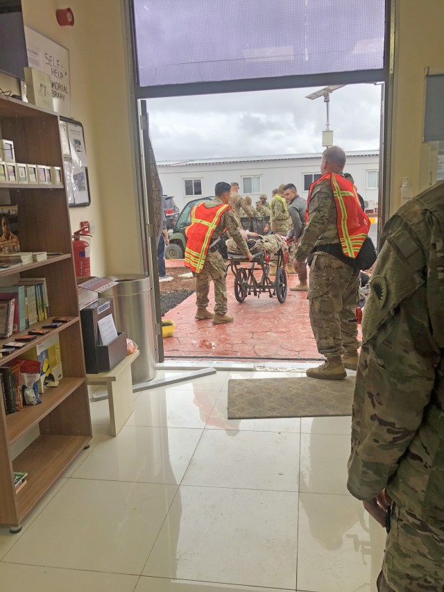 Medics train on bringing everyone home
