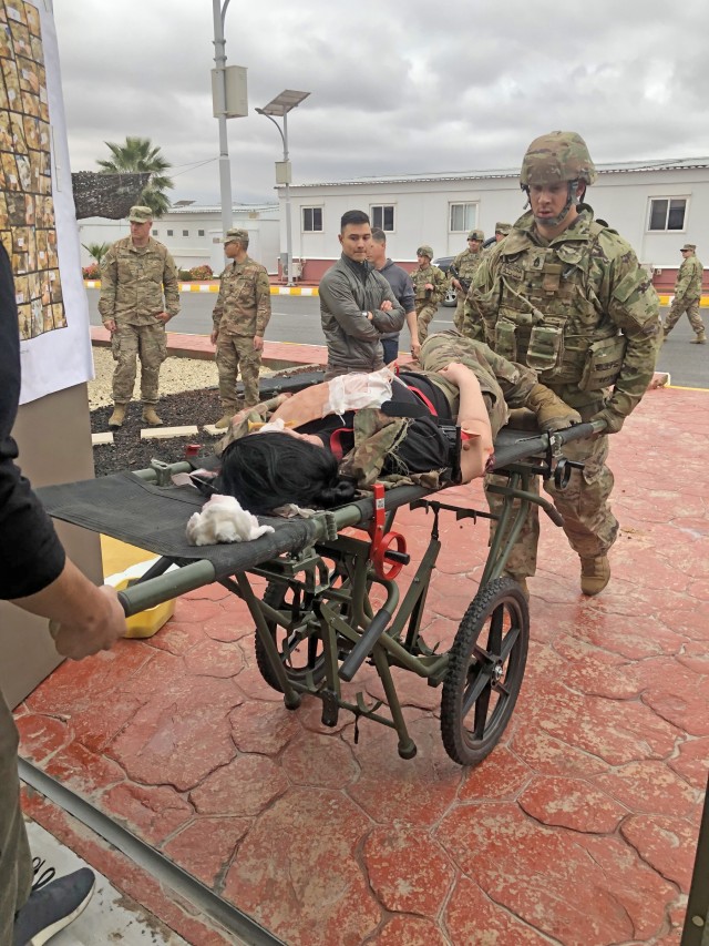 Medics train on bringing everyone home