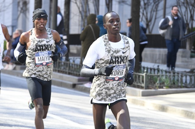 Soldier-athletes finish top five at marathon Olympic trials
