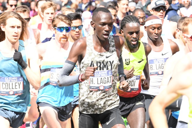 Soldier-athletes finish top 20 at marathon Olympic trials