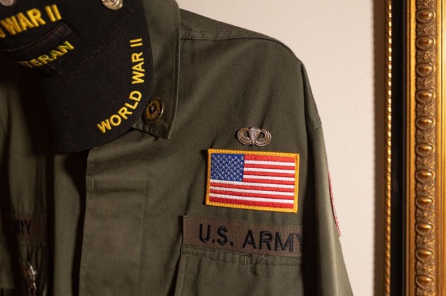 WWII Soldier finally receives his jump wings