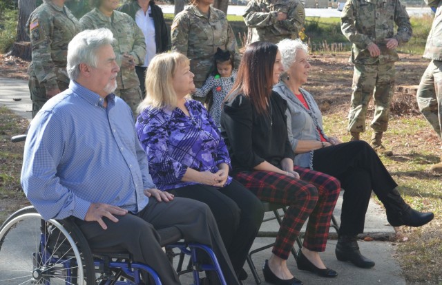 Fort Stewart honors retired MSG Lewis with a garden dedication