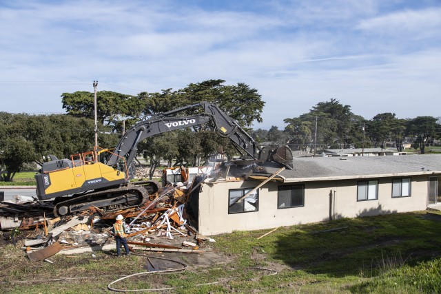 Legacy housing on former Fort Ord getting demolished for new housing for Monterey Bay service members