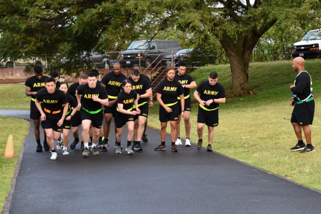 Public Health Command - Pacific Soldiers compete in Best Warrior Competition