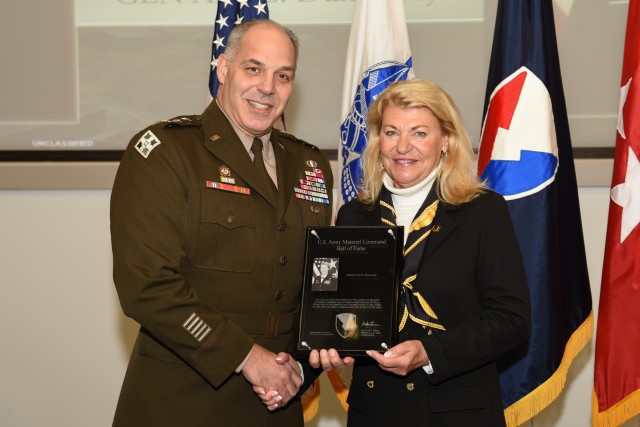 GEN DUNWOODY INDUCTED INTO AMC HALL OF FAME