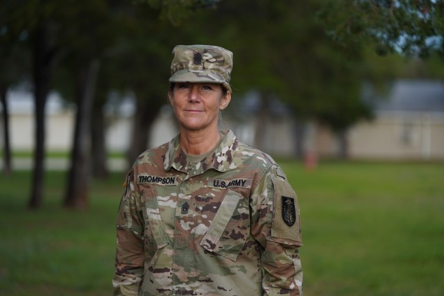 Command Sgt. Maj. Michelle Thompson
