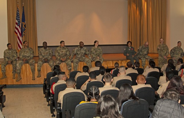 Chatham Co. JROTC cadets take a tour for their futures