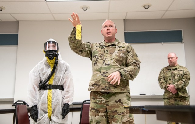 W.Va. Guard experts train first responders in PPE safety