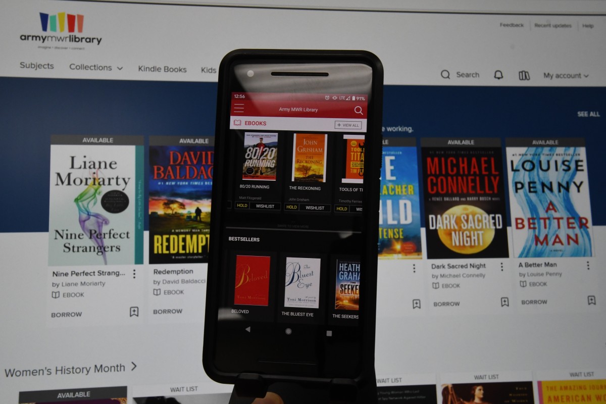 Fort Drum community members can still access free reading materials