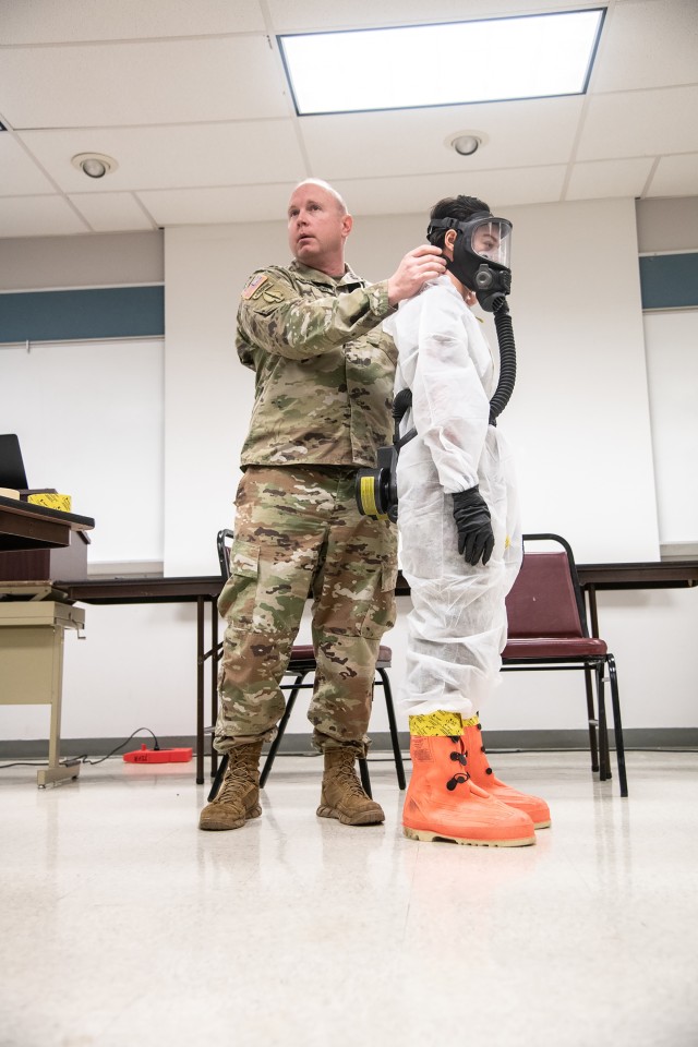 W.Va. Guard experts train first responders in PPE safety