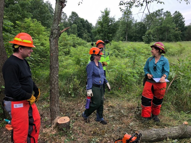 Jennifer Mueller of Forest Stewards Guild leads a team of wildland fire saw trainees through field exercises at FCTC. FCTC regularly hosts fire trainings that accomplishes several things: building a robust team of well-trained wildland...