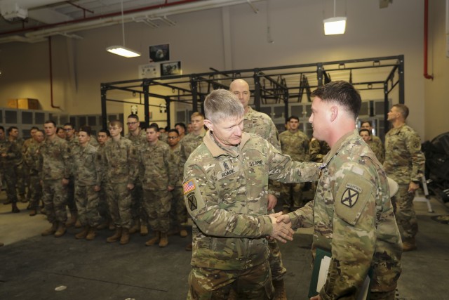 After 30 years of service, Command Sgt. Maj. Samuel Roark is ready to embrace the changes to come after retiring as the senior enlisted leader for the 10th Mountain Division (LI).