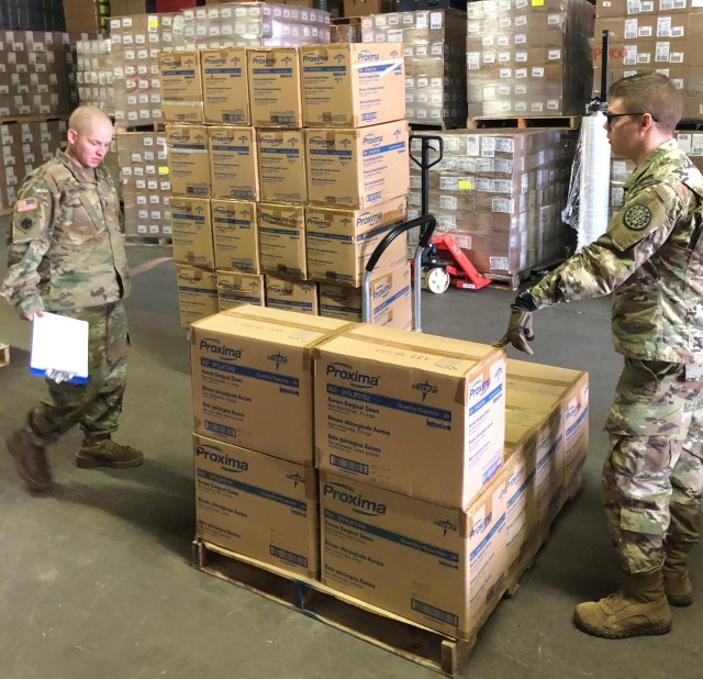 Michigan National Guard helping distribute COVID-19 supplies