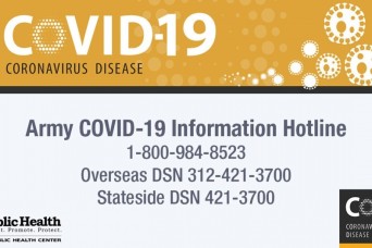Army Medical Command launches COVID-19 Information Hotline
