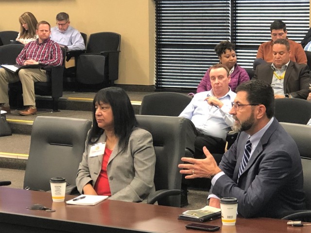 Contract opportunities attract small business representatives