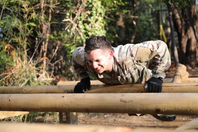 Camp Zama’s new obstacle course provides Soldiers alternate PT option