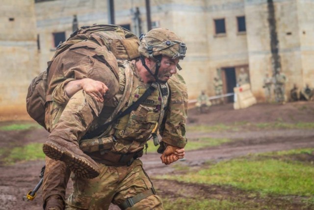 Soldiers from 1st Battalion, 21st Infantry Regiment (Gimlets), 2 IBCT, 25th Infantry Division deployed to Kahuku Training Area Oahu, Hawaii to conduct company evaluations in movement to contact, attack and defense operations.