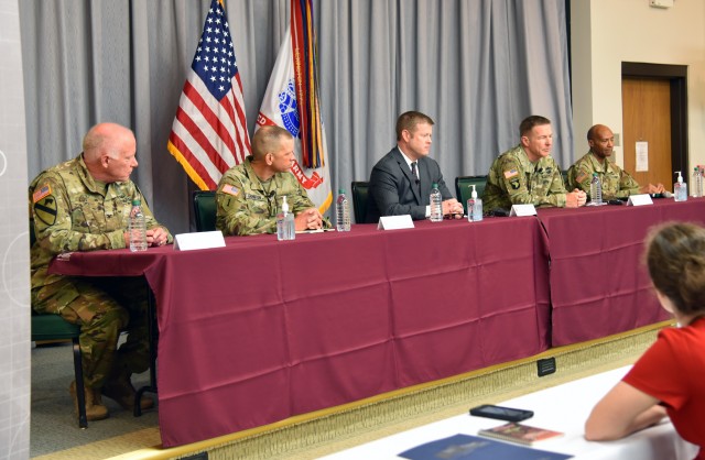 Secretary of the Army Visits USAMRDC, Touts COVID-19 Funding Boost
