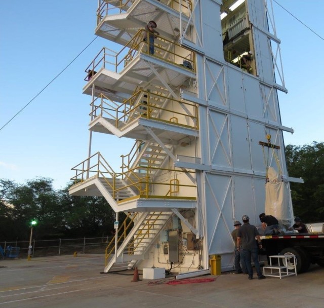 Test launch preparation