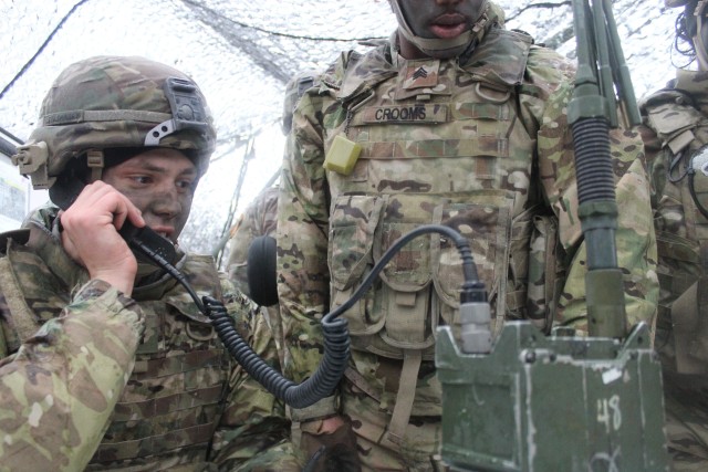 U.S. Sustainment Soldiers, assigned to the 2d Regimental Support Squadron, 2d Cavalry Regiment, compete in the regimental Best Sustainer Competition in Vilseck, Germany, March 10, 2020.  The Soldiers planned, resourced and hosted the inaugural iteration of this competition, in which logistical troops from across the regiment participated. (U.S. Army photo by 1st Lt. Connor Coombes)