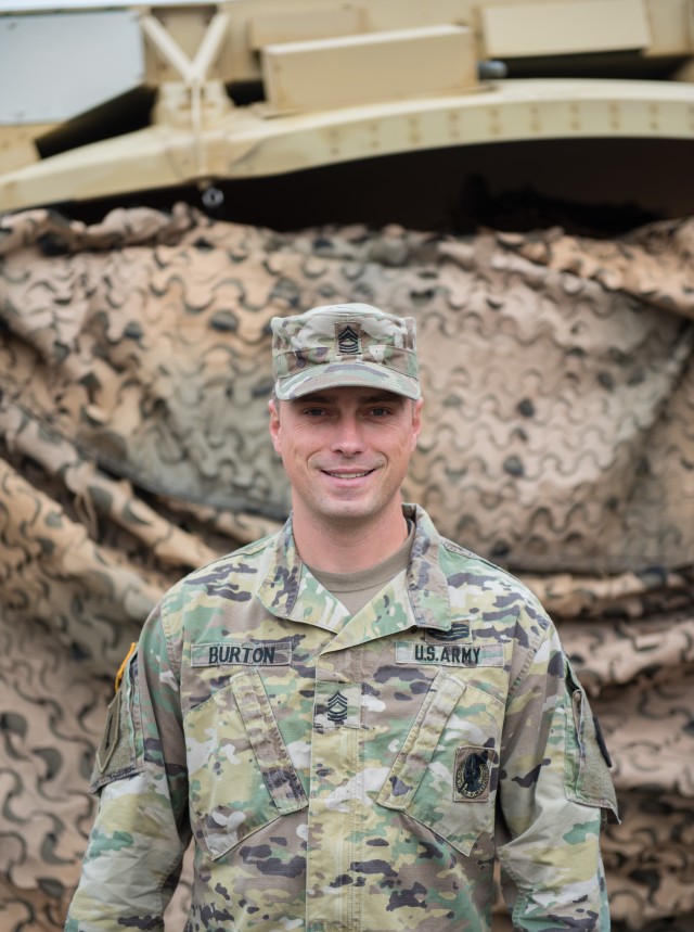 Washington, Missouri native, ammunition specialist and 17-year Army veteran, Master Sgt. Robert Burton, is part of the 13th Expeditionary Sustainment Command’s support operations section. On Feb. 12, Burton displayed selfless service and...