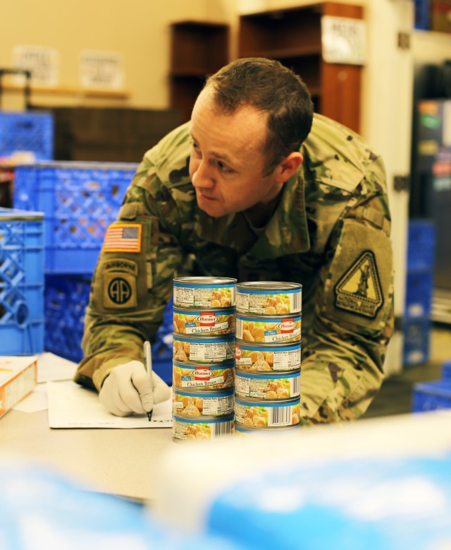 Guard supports local food banks as part of COVID-19 response