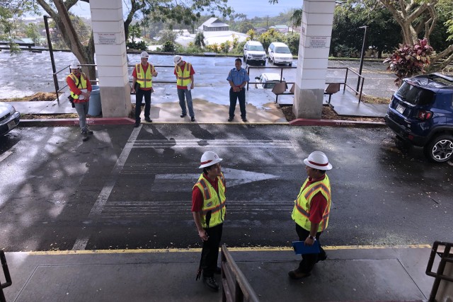 KAILUA-KONA, Hawaii (April 1, 2020) -- The U S. Army Corps of Engineers, Honolulu District team conducted five site assessments at various locations on the island of Hawaii for potential conversion to alternate care facilities in response to the...