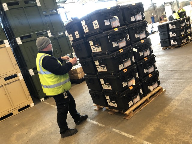 Preparing a pallet
