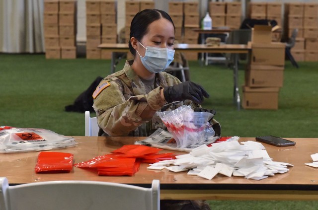 NY National Guard build COVID-19 test kits to save lives