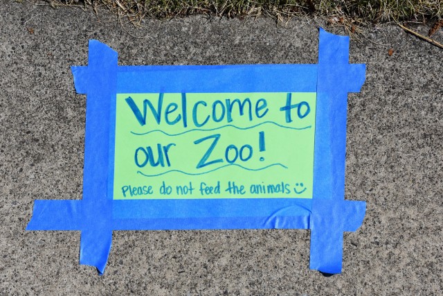 Camp Zama housing community creates neighborhood zoo