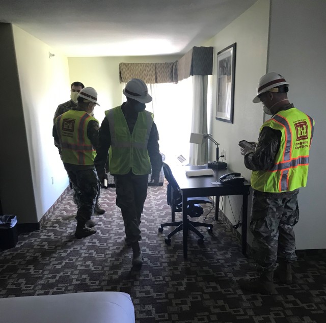 USAES assists Corps of Engineers with nation-wide COVID-19 response