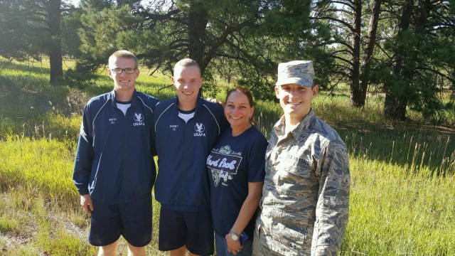 A home away from the hill: Missile defense Soldiers sponsor Air Force Academy cadets