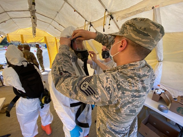 Washington Guard brings COVID-19 testing to rural areas