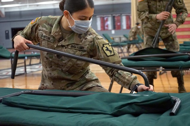 Pennsylvania National Guard helps set up alternate care site