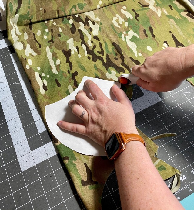 Due to the high demand of protective masks across the country, Soldiers and family members had to get creative to ensure they and there loved ones would be safe. Using fabric or sheets, Soldiers and families were able to demonstrate their...