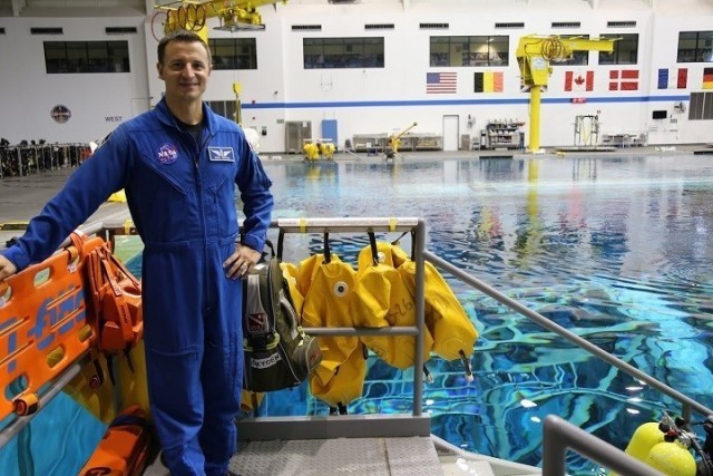 Army physician Col. Andrew Morgan is one of two members of the NASA astronaut class of 2013 that went into space in July 2019.  Morgan is part of the Army Astronaut Detachment; the detachment supports NASA with flight engineers.  He is an emergency medicine physician in the Army and also certified in sports medicine.  He is scheduled to return on April 17th. (NASA photo)
