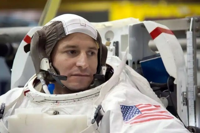 Army Colonel and astronaut Andrew Morgan was the first Army doctor to travel to space.  He has been in space since July 20, 2019, and will return on the anniversary of the landing of Apollo. Morgan was selected to become an astronaut in 2013. (NASA photo)