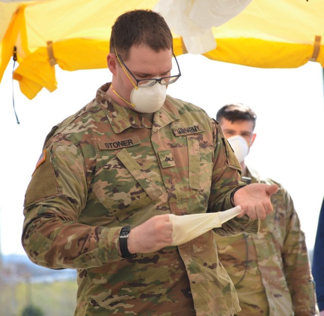 Pennsylvania National Guard opens COVID-19 testing site