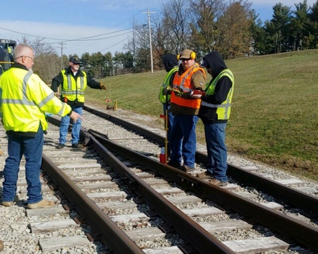 Safety and Rail contractors from various states attended a Rail Safety Operations Class on Blue Grass Army Depot. This assessment increases safety operations of railways at military installations across the Joint Munitions Command Industrial Base.