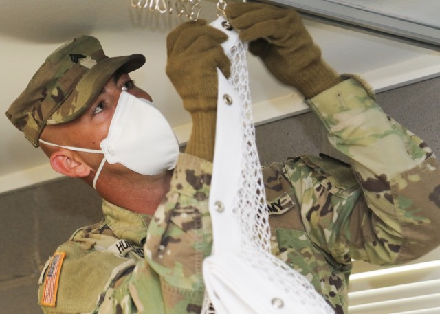 Texas Guard converts barracks into isolation facilities