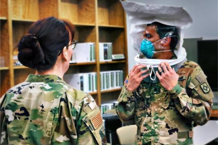 military dust mask